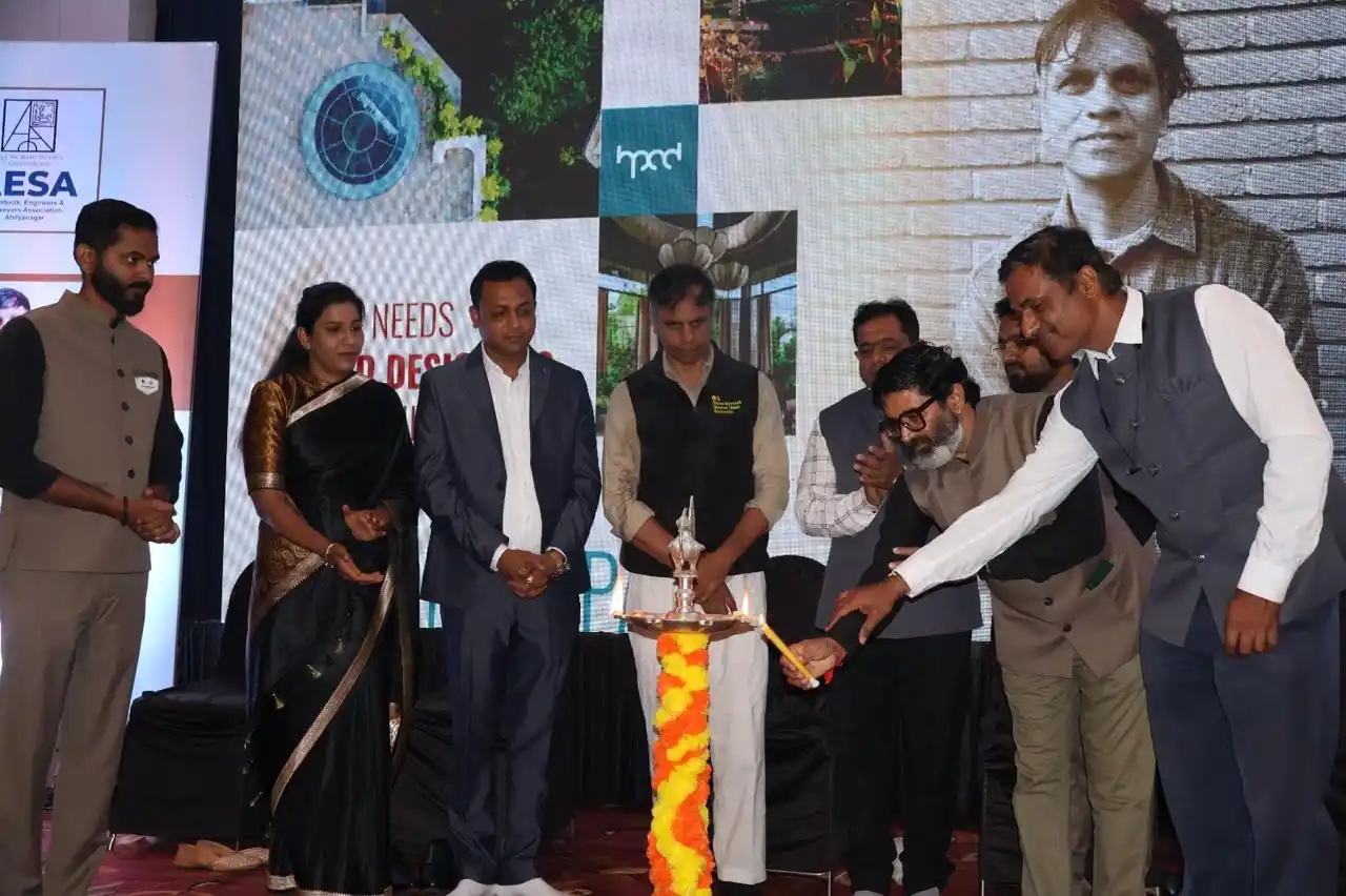 lamp lighting ceremony at GS Smart event marking the launch of smart switches